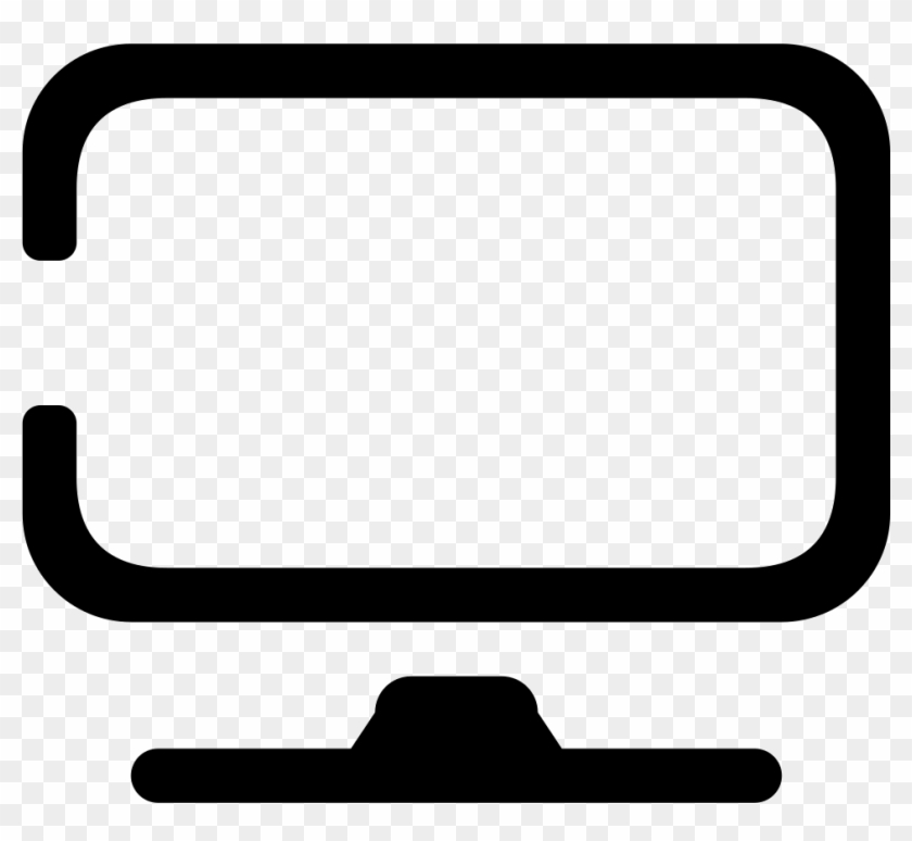 Display Clipart Mac Computer Screen - Desktop Monitor Icon #318900