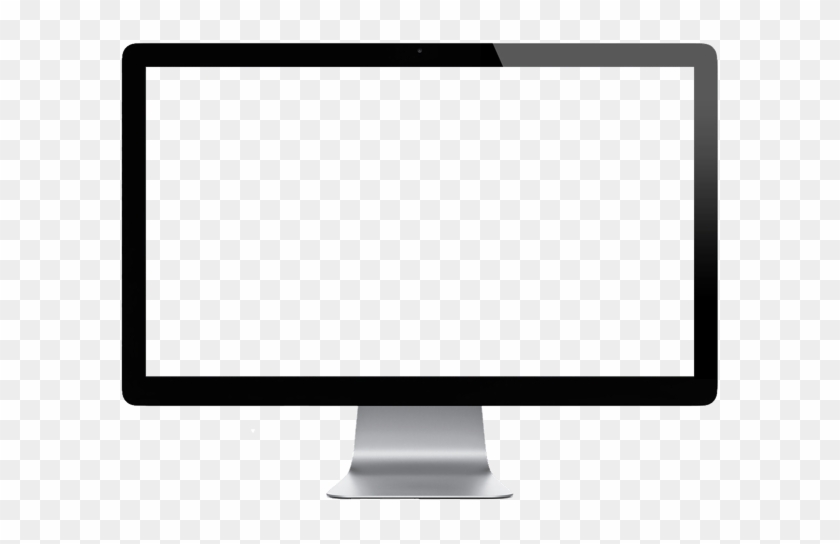 Display Clipart Apple Computer - Blank Computer Screen Png #318934