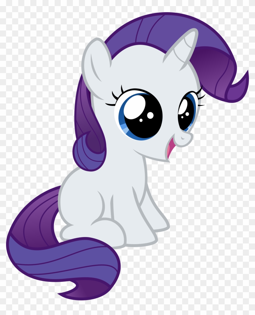 Filly Rarity Vector By Crimsonlynx97 Filly Rarity Vector - My Little Pony Rarity Baby #318957