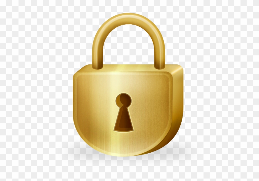 Classy Lock Clipart Icon - Security Lock Clip Art #318987