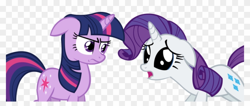 Cyanlightning 20 0 Twilight Sparkle And Rarity Vector - Rarity And Twilight Sparkle #319026