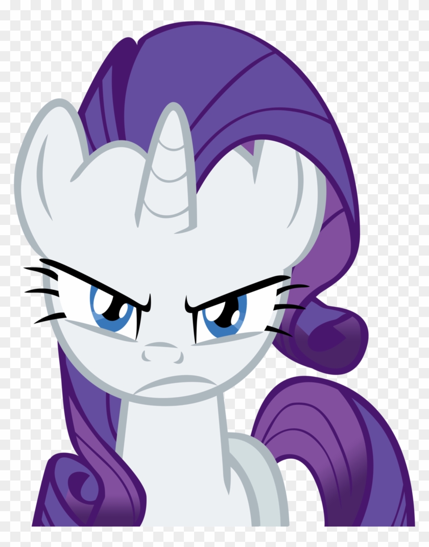 Img 1766504 1 Rarity It Is On By Thef - My Little Pony Rarity Angry #319038