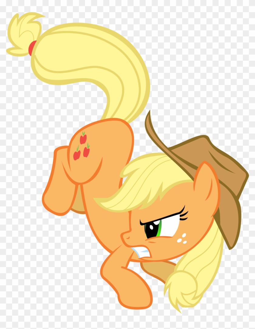With Base Of This - Mlp Applejack Bucking #319064