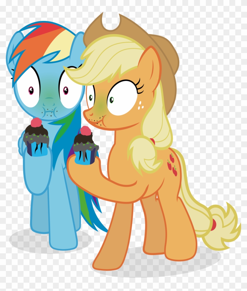 Rainbow Dash And Applejack - Rainbow Dash And Applejack #319084