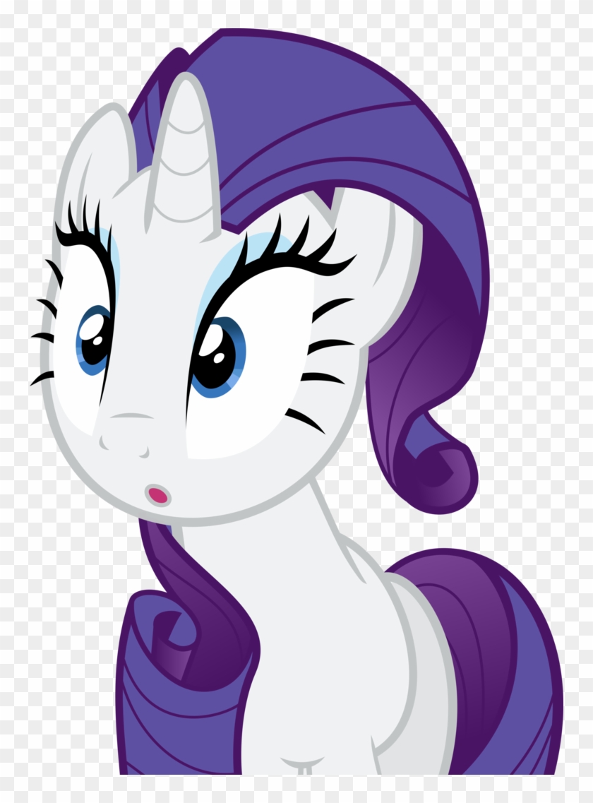 Rarity Vector By Flawlesstea - My Little Pony Rarity Surprised #319090