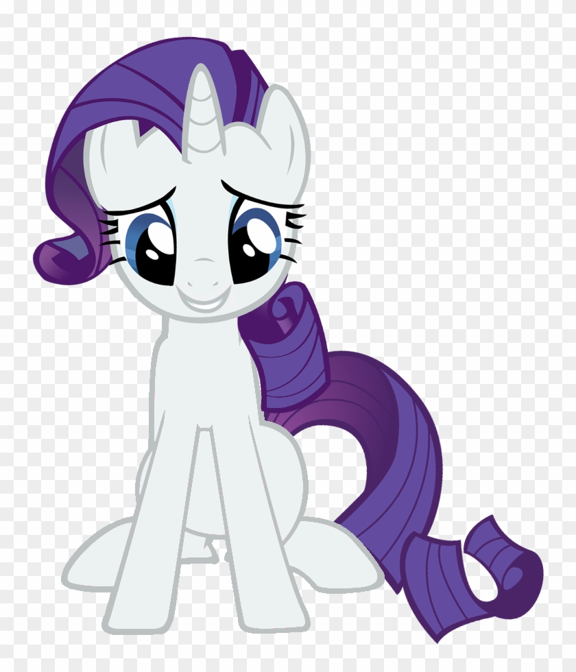 Kuren247, Rarity, Safe, Simple Background, Sitting, - My Little Pony Rarity Sitting #319095