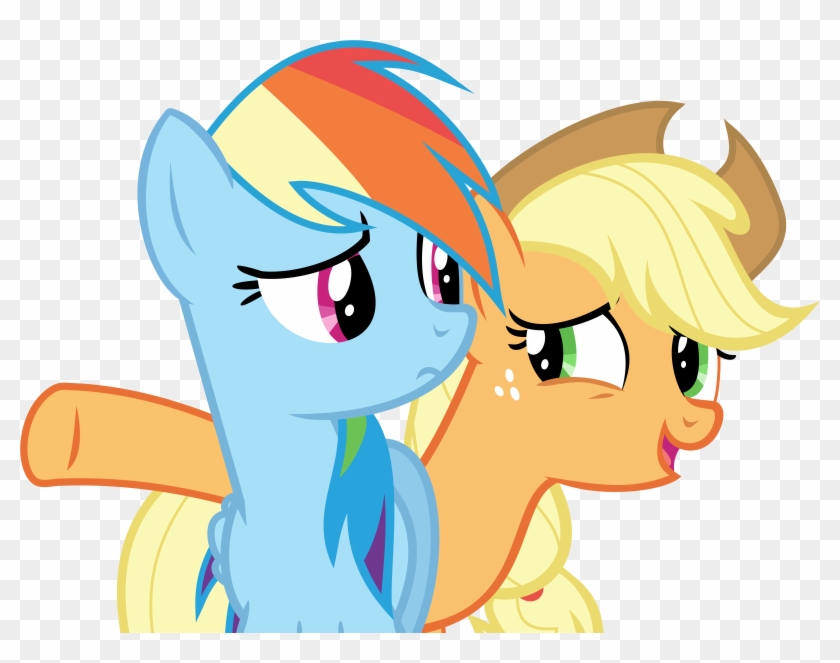 Apple Jack & Rainbow Dash #319146