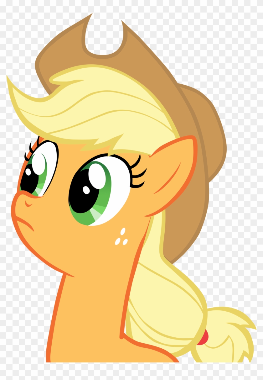 Applejack Surprised Vector By Rcupcake-d - Applejack Surprised #319147