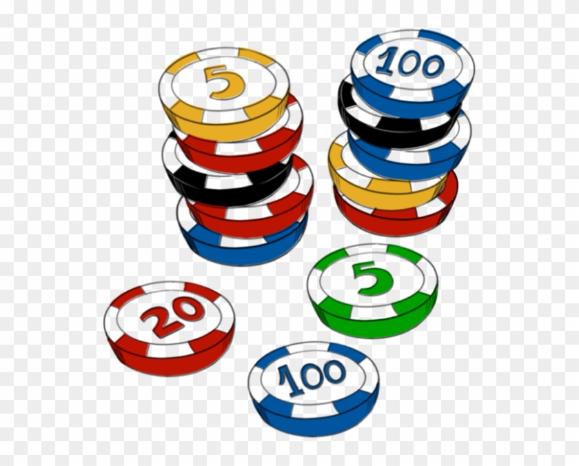 Free Casino Chips - Casino Chips Clip Art #319265