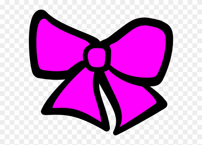 Pink Hair Bow Clip Art - Clip Art Hair Bows #319294