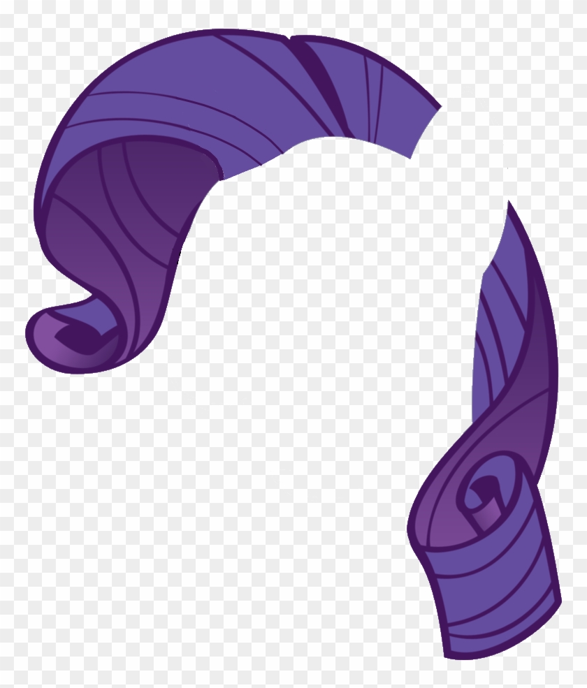 Rarity Hair Vector By Thegirlnamedsig - Mlp Rarity Hair #319295