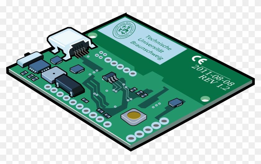 Circuit Board Clipart - Electronic Circuit #319299