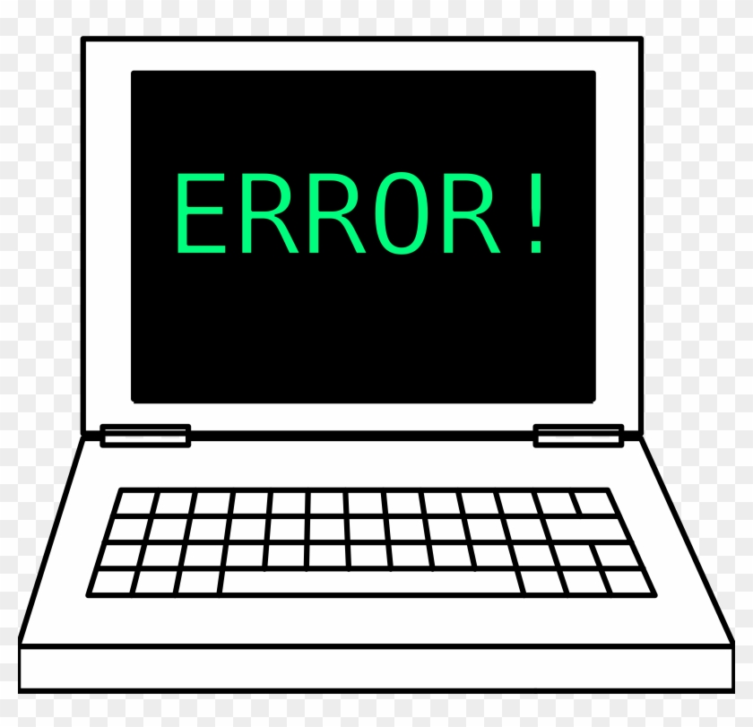 Computer Error Clipart - Laptop Clip Art #319345