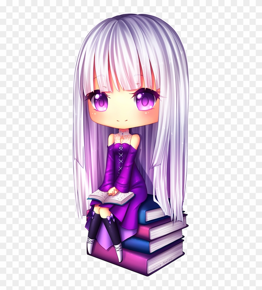 Veda By Hyanna-natsu - Purple Haired Chibi Girl #319359