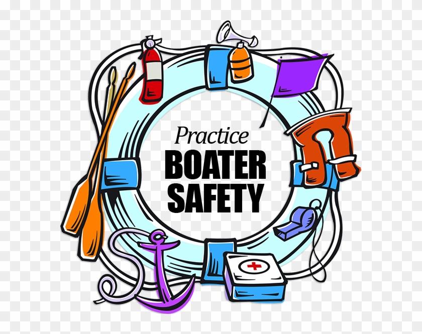 Please Be Aware Of Boating And Swimming Safety Issues - Boat Safety Clip Art #319396