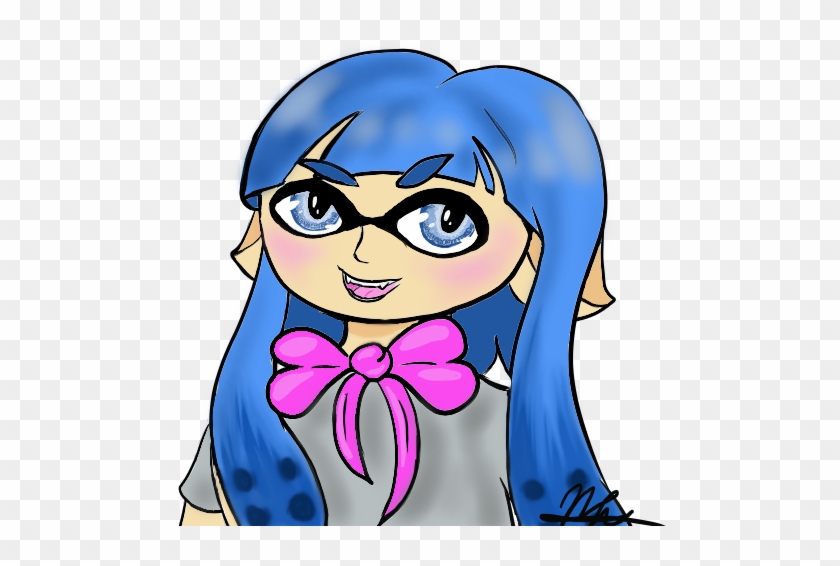 Squid Girl By Ouvios - Cartoon #319400