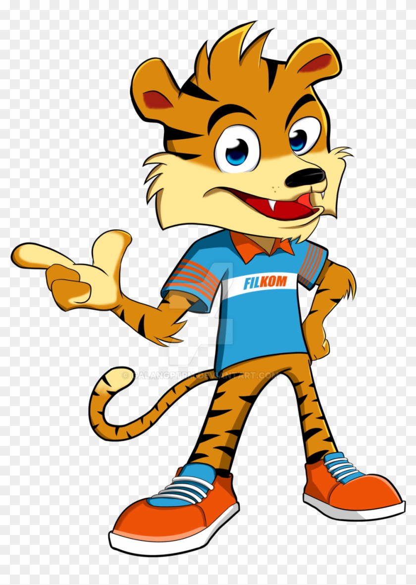 Tiger Mascot Filkom Brawijaya University By Galangptrm - Fakultas Ilmu Komputer Universitas Brawijaya (filkom) #319412