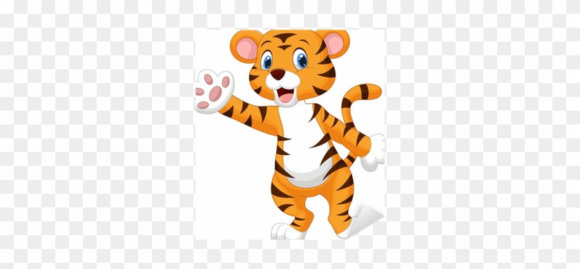 Tiger Cartoon Vector Free #319426