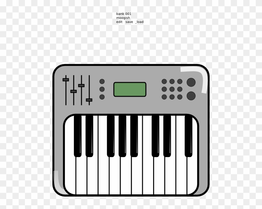 Keyboard - Keyboard Piano Clipart #319515