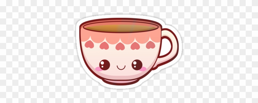 "kawaii Teacup" Stickers By Pai Thagoras Redbubble - "kawaii Teacup" Stickers By Pai Thagoras Redbubble #319558