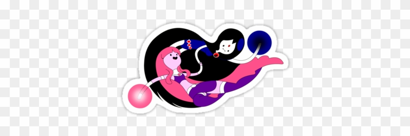 Awesome Bubblegum Marceline Starfire Trinity Yin-yang - Cartoon #319588