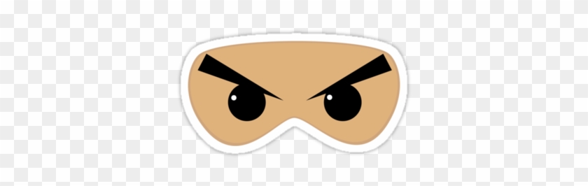 "ninja Eyes" Stickers By Reshad Hurree Redbubble - "ninja Eyes" Stickers By Reshad Hurree Redbubble #319595