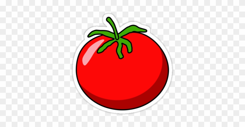 Simple Cartoon Tomato Cartoon Tomato Stickers By Mdkgraphics - Animated Images Of Tomato #319601