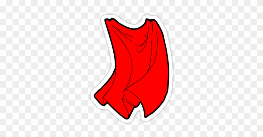 Superhero Cape Stickers By Michael Lee Redbubble - Clip Art #319616