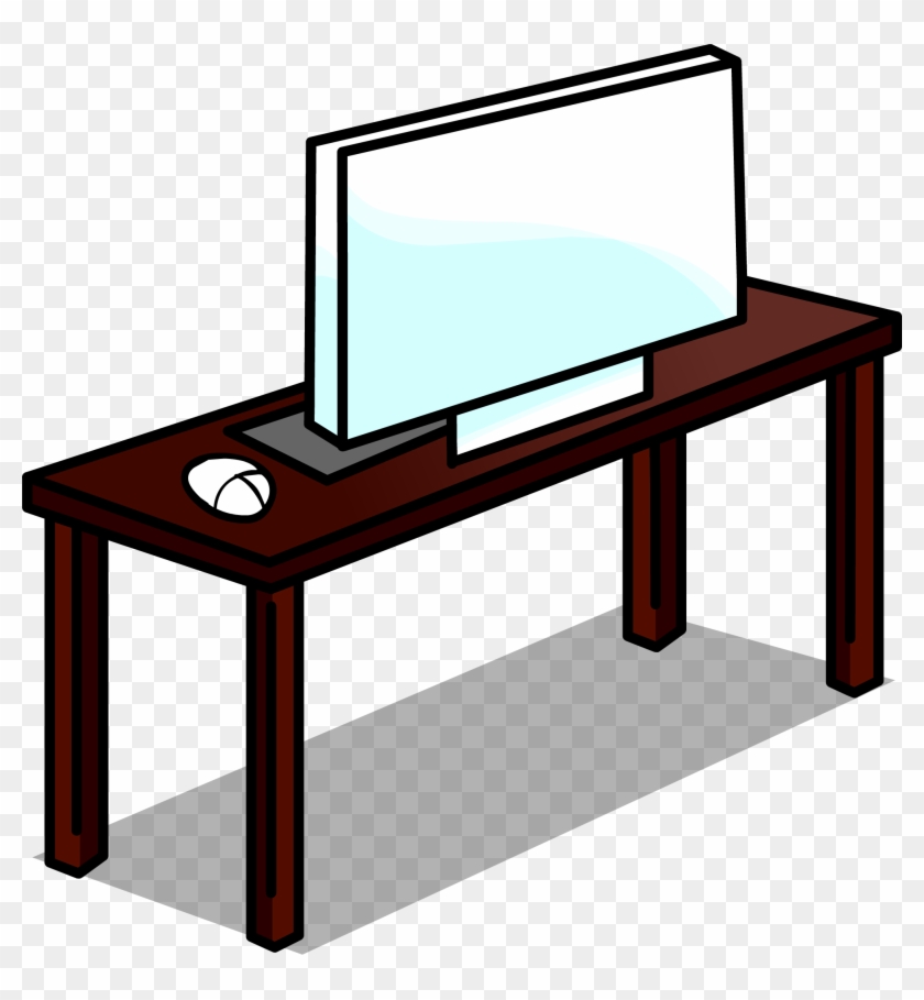 Computer Desk Sprite 006 - Escritorio Para Computadora Png #319663