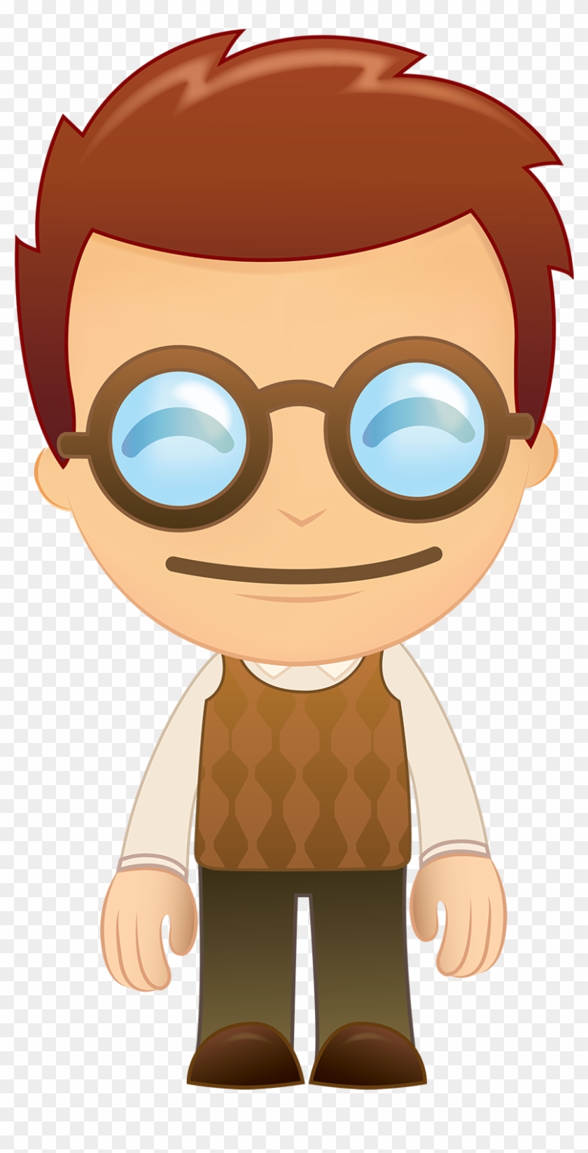 Cartoon Boy By Navdbest On Clipart Library - Cartoon Boy With Glasses #319673