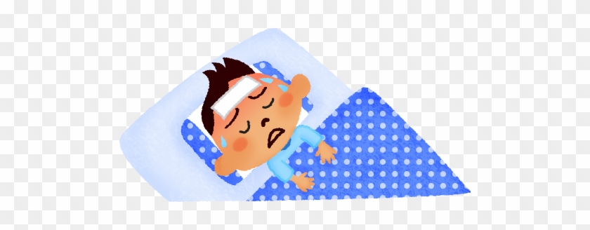 Sick Boy In Bed - Niño Enfermo En Cama #319684