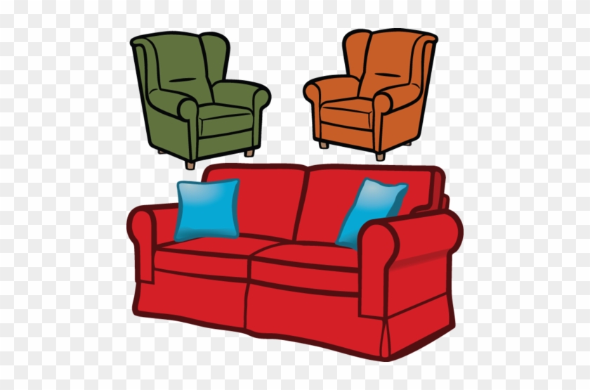 523 Furniture - Sofa Clipart #319727