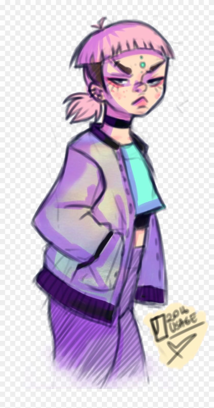 Laser Girl Sketch By Thatweirdpigeonlady Laser Girl - Cartoon #319752