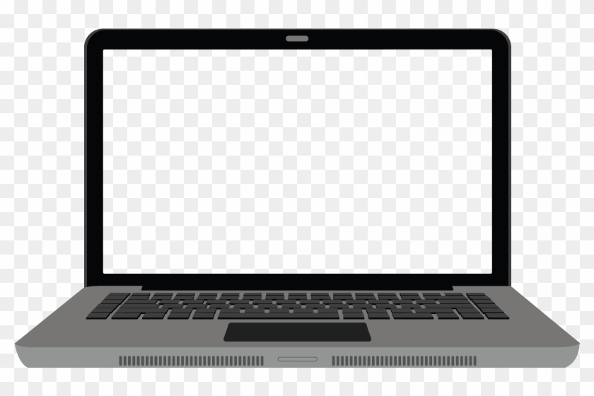 Laptop Illustrations And Clip Art - Computer With Transparent Screen #319782