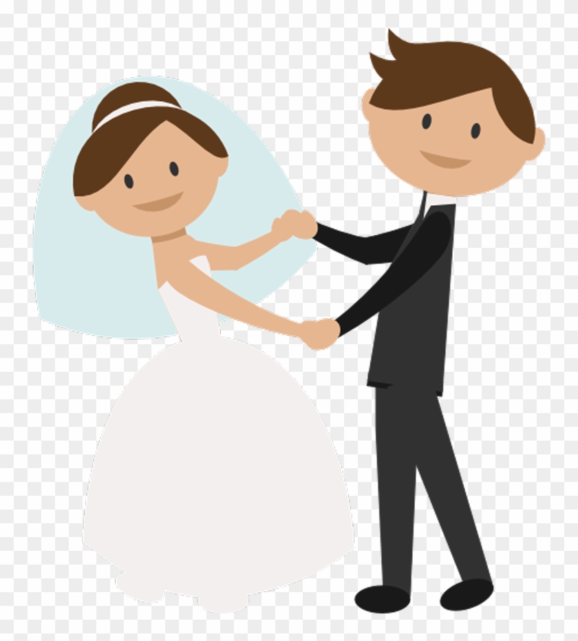 People, Wedding Couple, Bride, Groom, Dancing, Romantic - Bride And Groom Clipart #319881