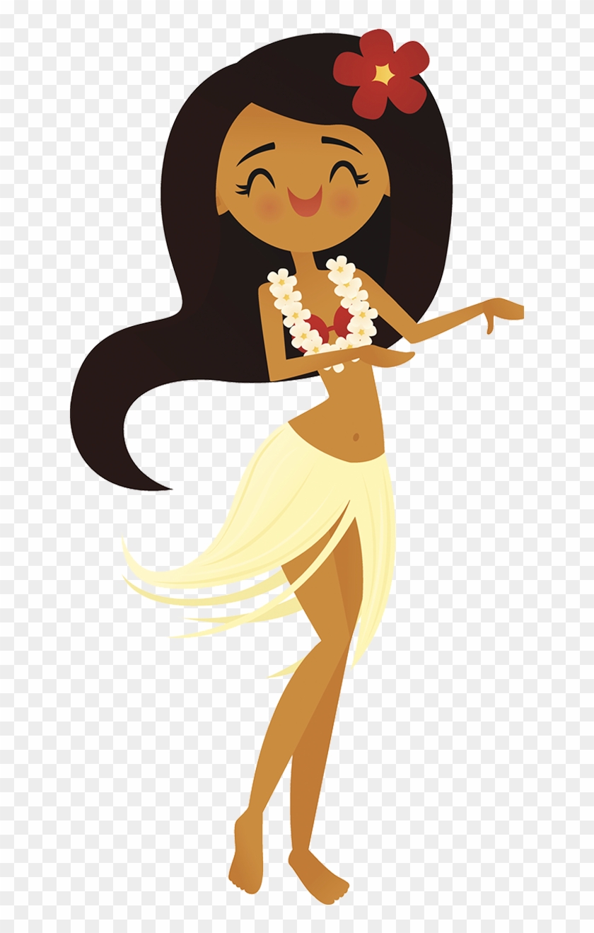 Ukulele Hula Dance Illustration - Ukulele Hula Dance Illustration #319936