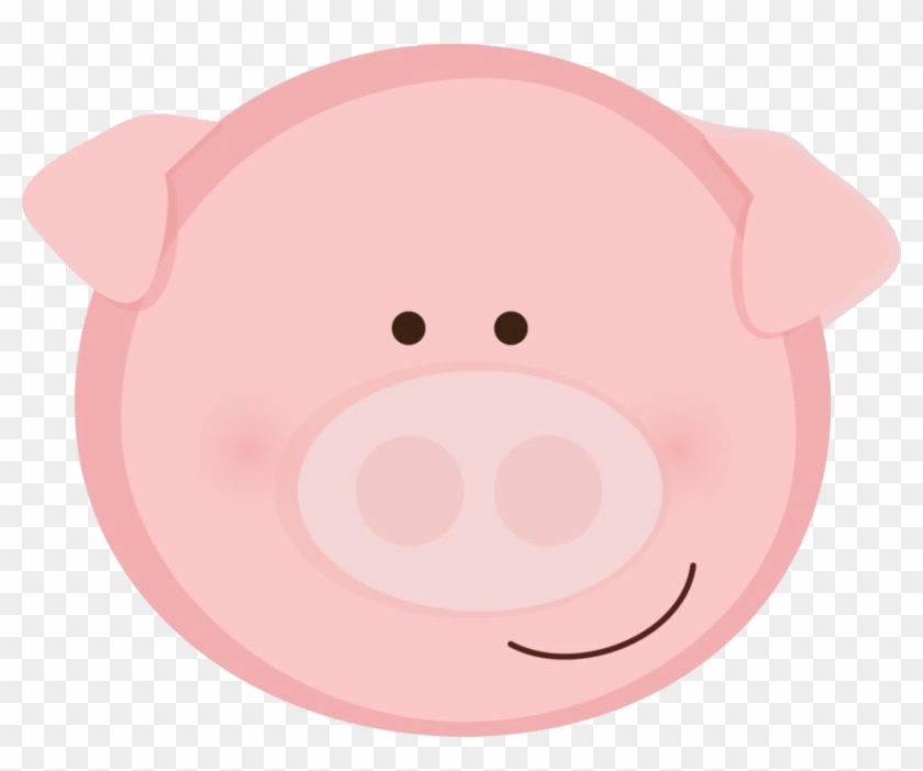 Animal Faces - Baby Pig Face Clipart #319934