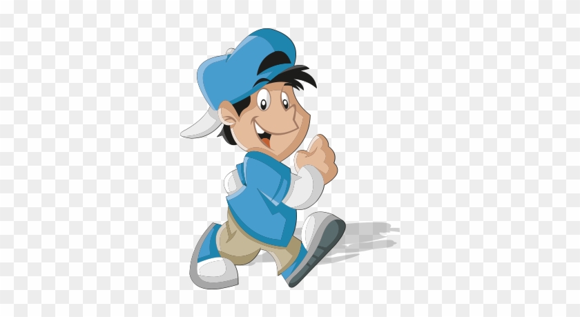 Clipart Küçük Mavi Şapkalı Çocuk - Child #319935