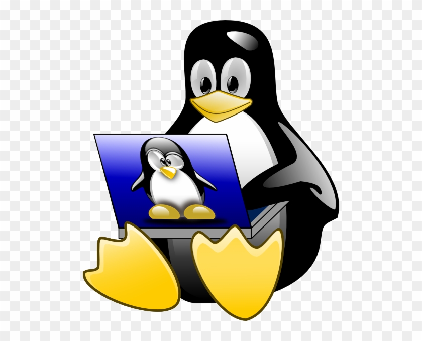 How To Set Use Tux Laptop Svg Vector - Tux Animated Gif #320016