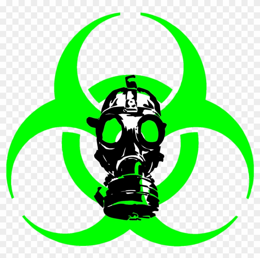 Total Downloads - Biohazard Symbol Gas Mask #320021