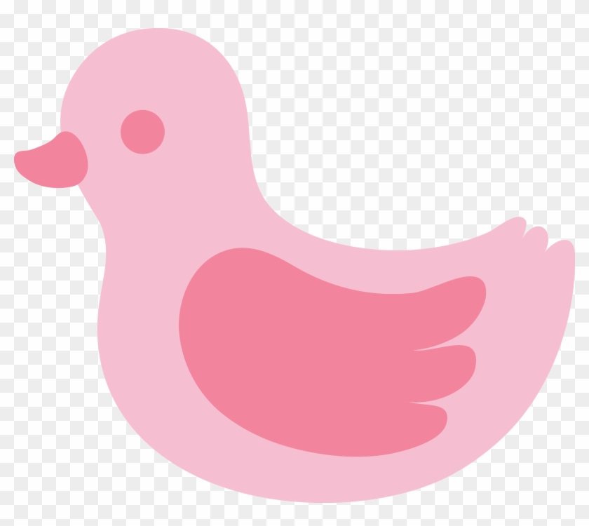 Duck Clipart Baby Animal - Pink Duck Clip Art #320032