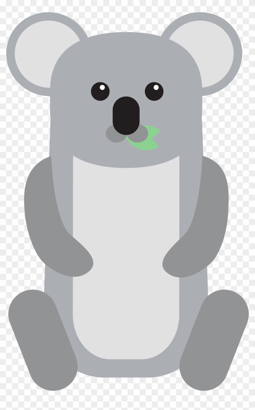 Top 90 Koala Clip Art Free Clipart Image - Baby Koala And Mamma Koala White Background #320092