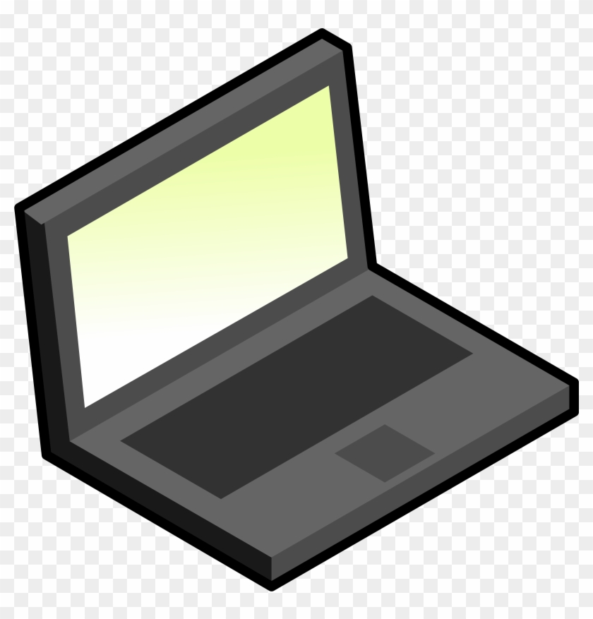 Clipart Simple Laptop - Laptop Png Clipart #320128
