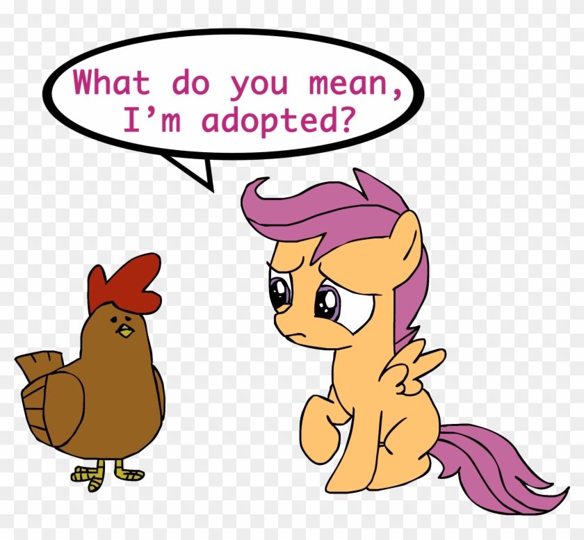 What Do You Mean, I'm Adopted - Cartoon #320237