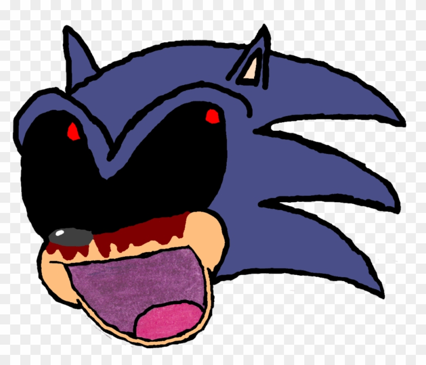 Image Sonic Exe - Sonic Exe Face Png #320240