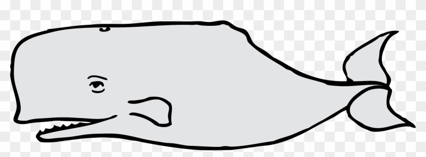 Whale Clipart Mean - Sperm Whale Clip Art #320386