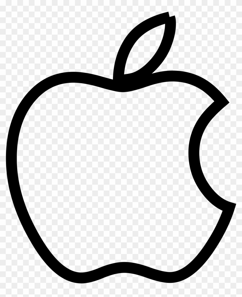 Fileapple Logo Hollow - Apple Vorlage #320417