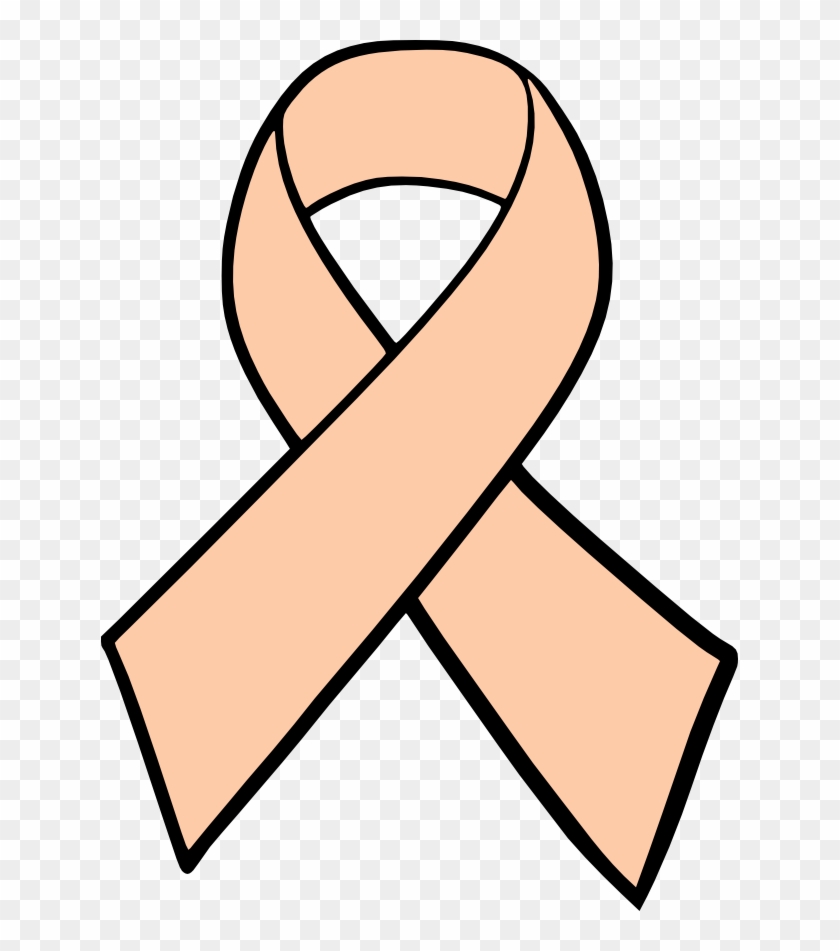 Cancer Ribbons Clip Art Many Interesting Cliparts - Breast Cancer Ribbon Drawing #320461