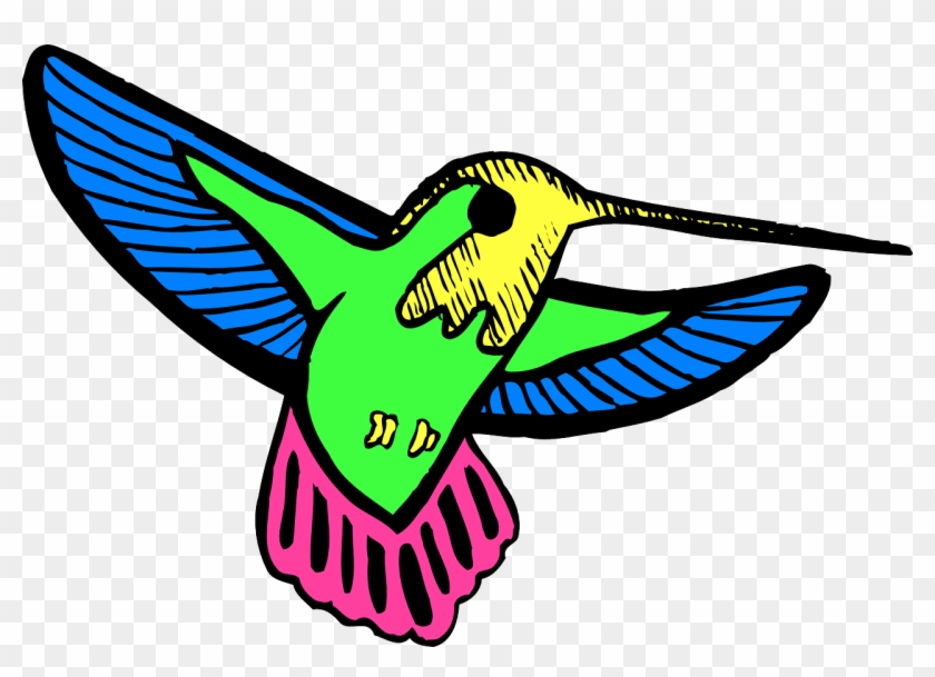 Hummingbird Animation Clip Art - Colibri Clipart Png #320492