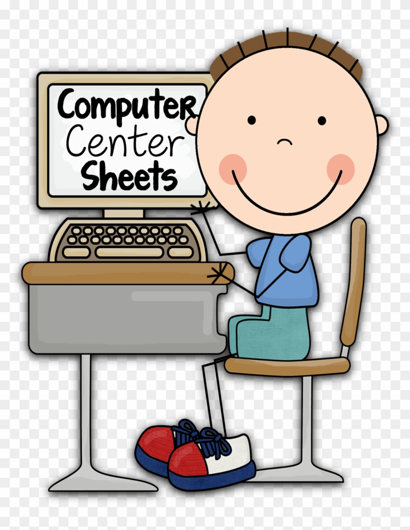 Incorporate Technology Into Math Workshop Easily - Computer In A School Clip Art #320557